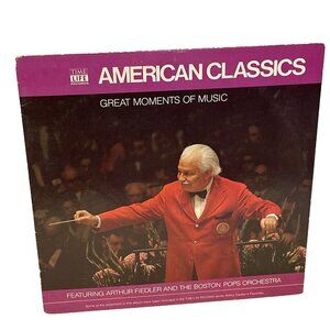 Great Moments Of Music: American Classics (Vinyl, 1980) Time Life STLS-7001 VG